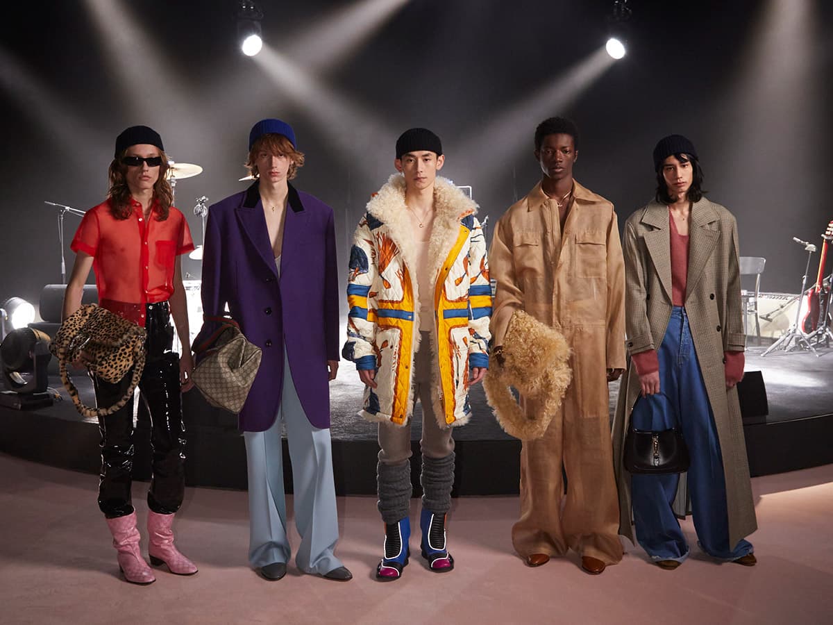 The Gucci Men’s Fall Winter 2023 Fashion Show