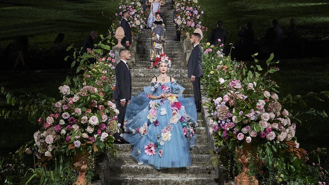 Dolce & Gabbana Alta Moda, Villa Bardini, September 2020