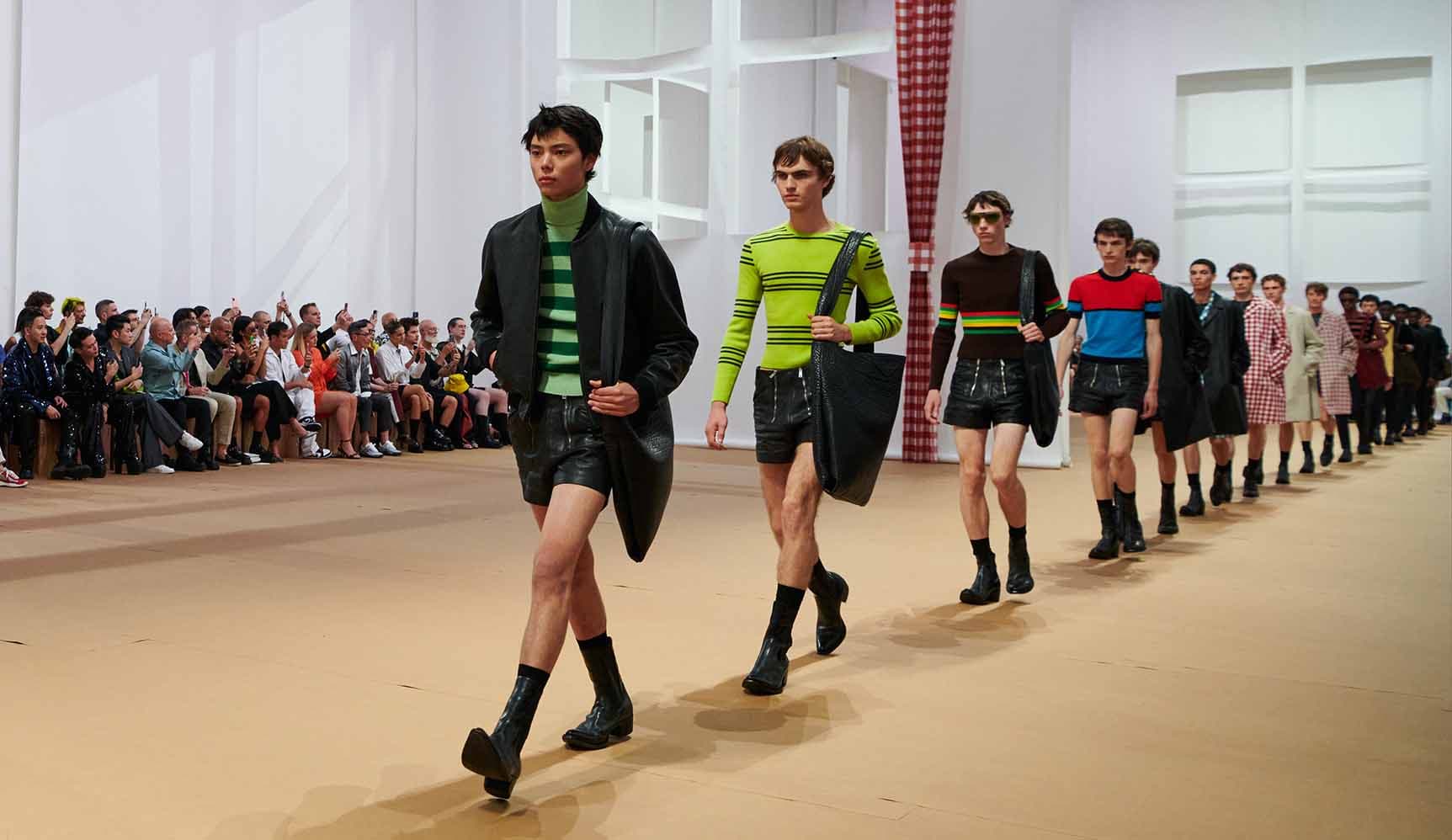 Miuccia Prada and Raf Simons present Prada SS23 Menswear Collection