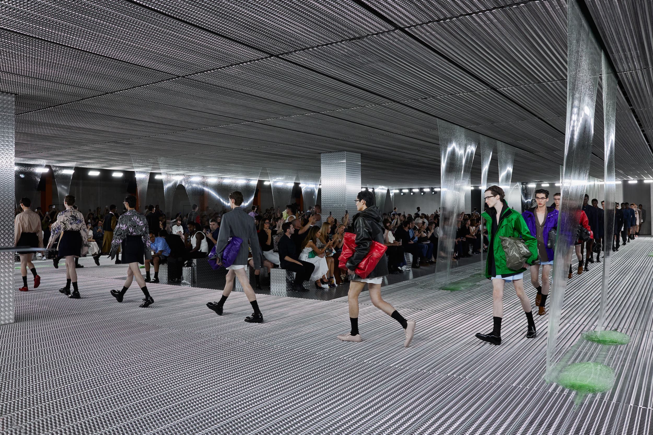 Miuccia Prada and Raf Simons present Prada SS24 Menswear Collection