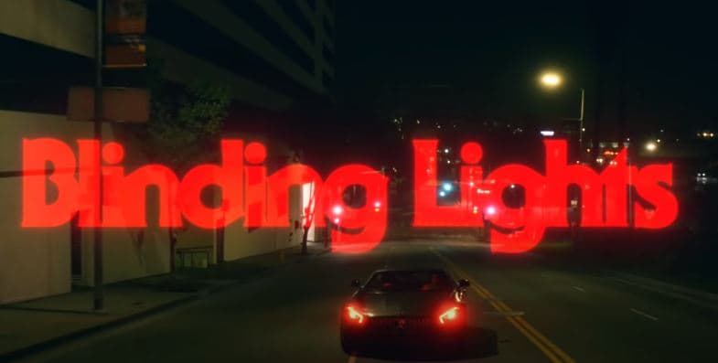 The Weeknd - Blinding Lights (Chromatics Remix Music Video)