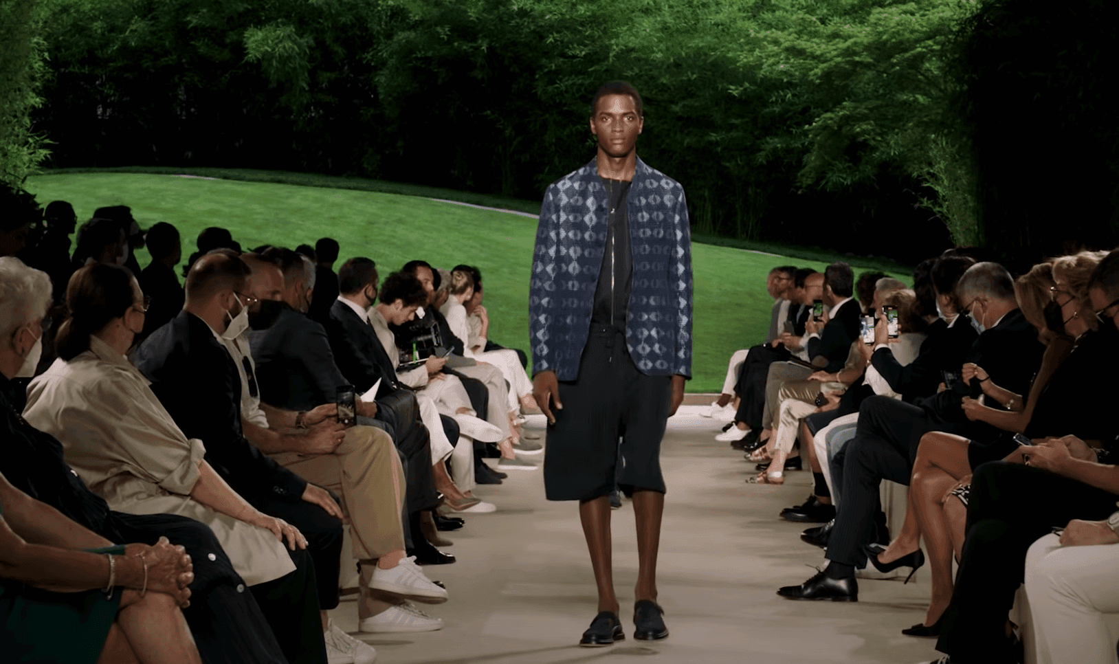 Giorgio Armani Men's SS 22 Fashion Show