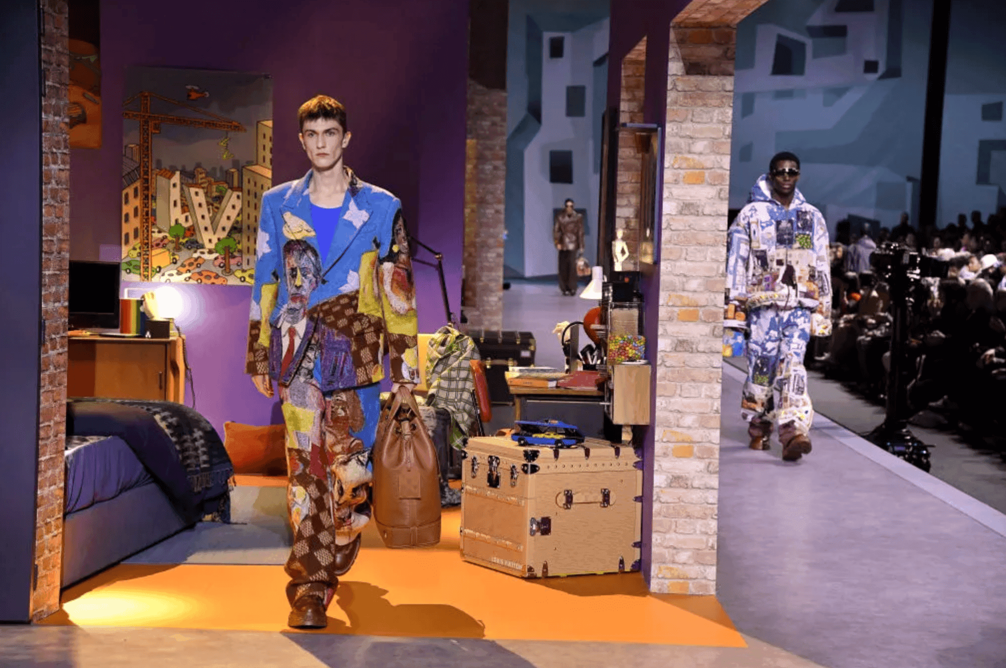 Louis Vuitton Men's Fall-Winter 2023 Fashion Show with a Live Performance by Rosalía | LOUIS VUITTON