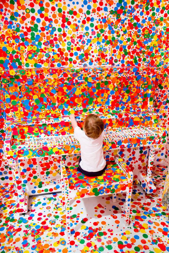 Yayoi Kusama's Obliteration Room