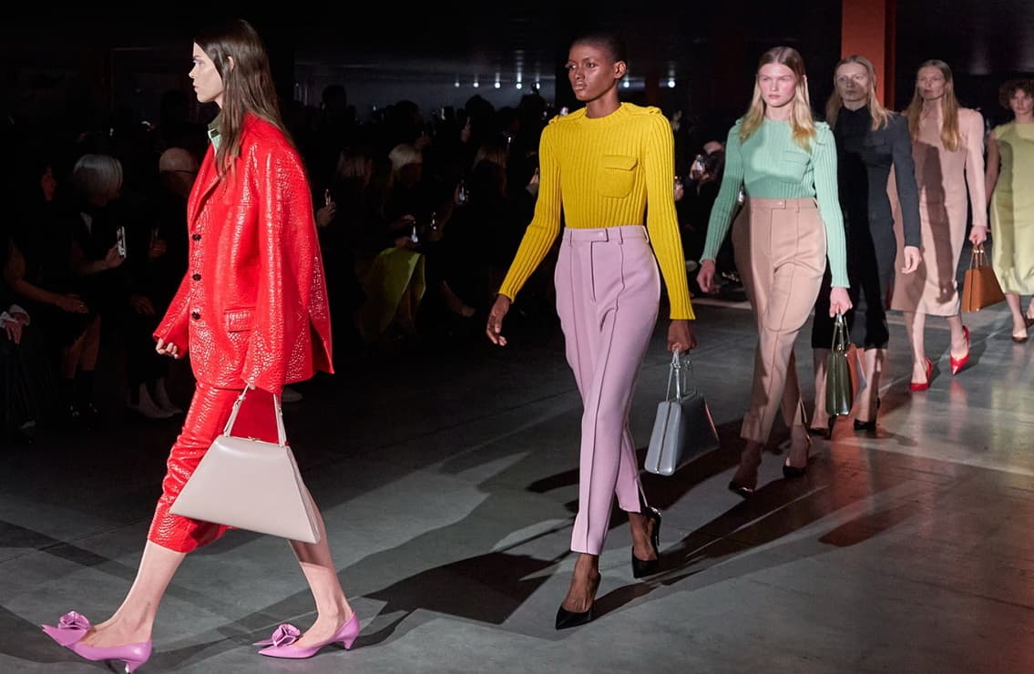 Miuccia Prada and Raf Simons present Prada FW23 Womenswear Collection