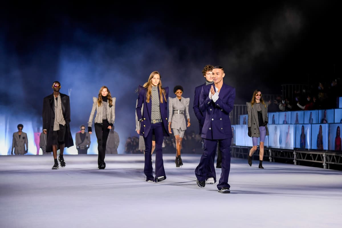 Balmain Spring Summer 2021 Runway