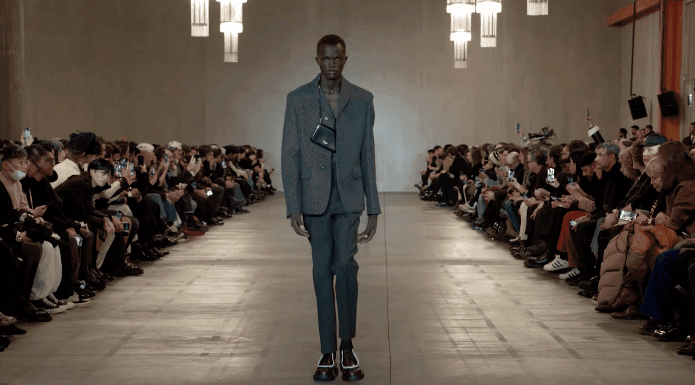 Miuccia Prada and Raf Simons present Prada FW23 Menswear Collection