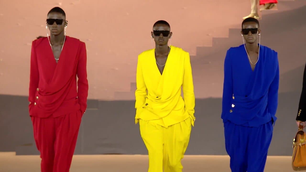 Balmain Fall Winter 20 Men's Show