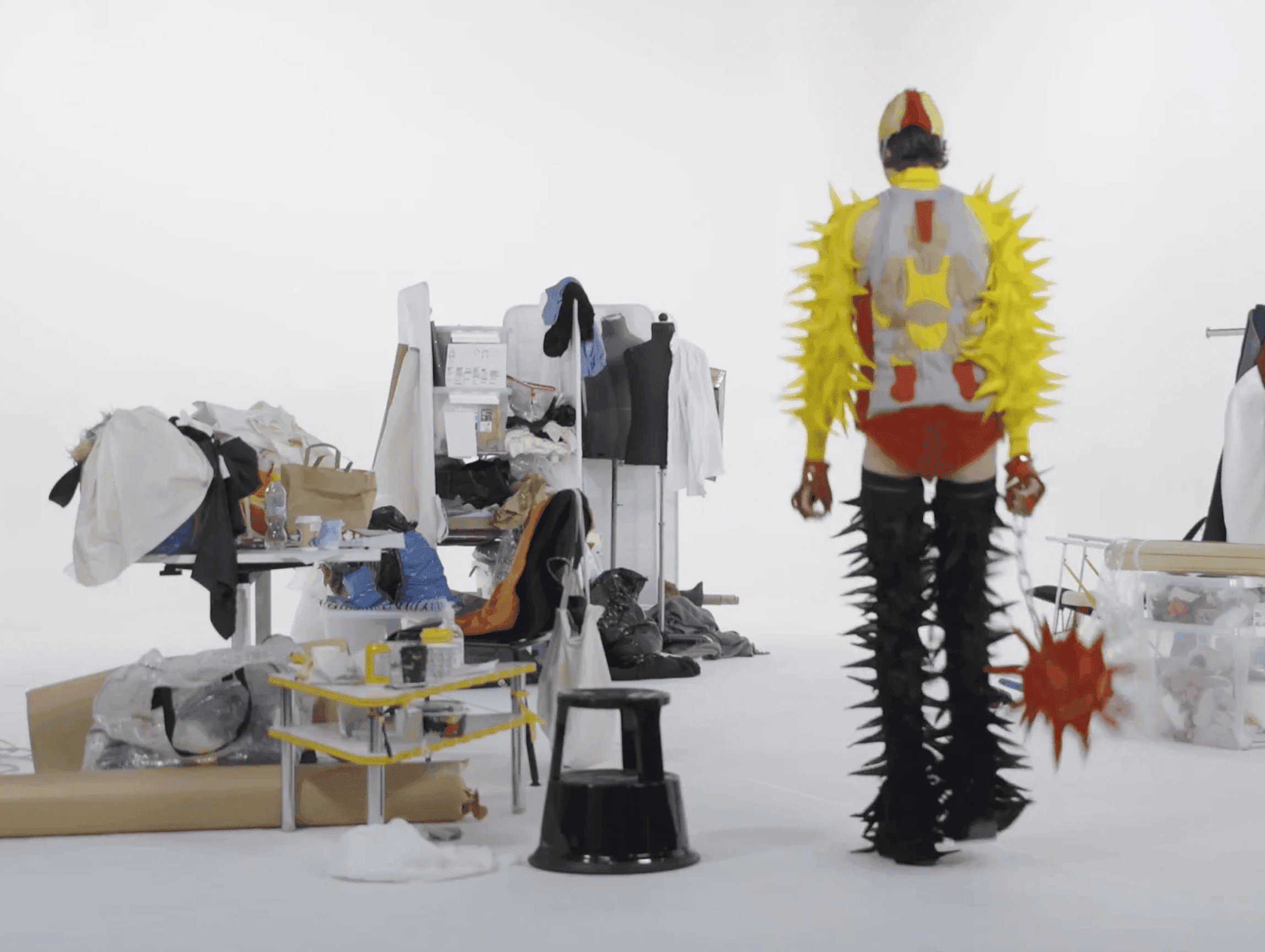 LEEVI IKÄHEIMO BA GRADUATE COLLECTION NO PAIN NO GLAMOUR