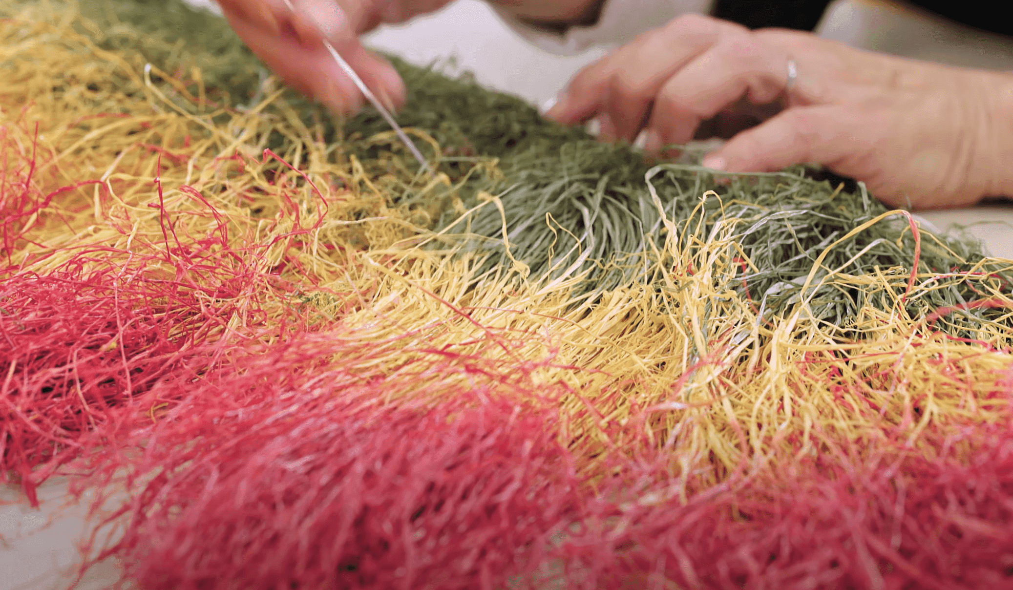 ASMR at the museum | Conserving an Adzido Pan African Dance Costume