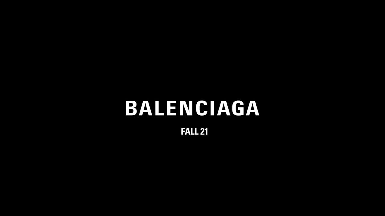 Balenciaga Fall 21 Show