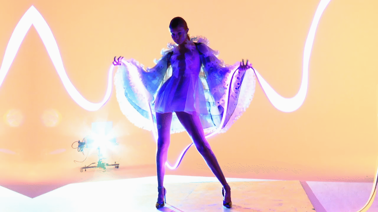 Join Gigi Hadid on Her Interstellar Haute Couture Voyage with Fei Fei Sun