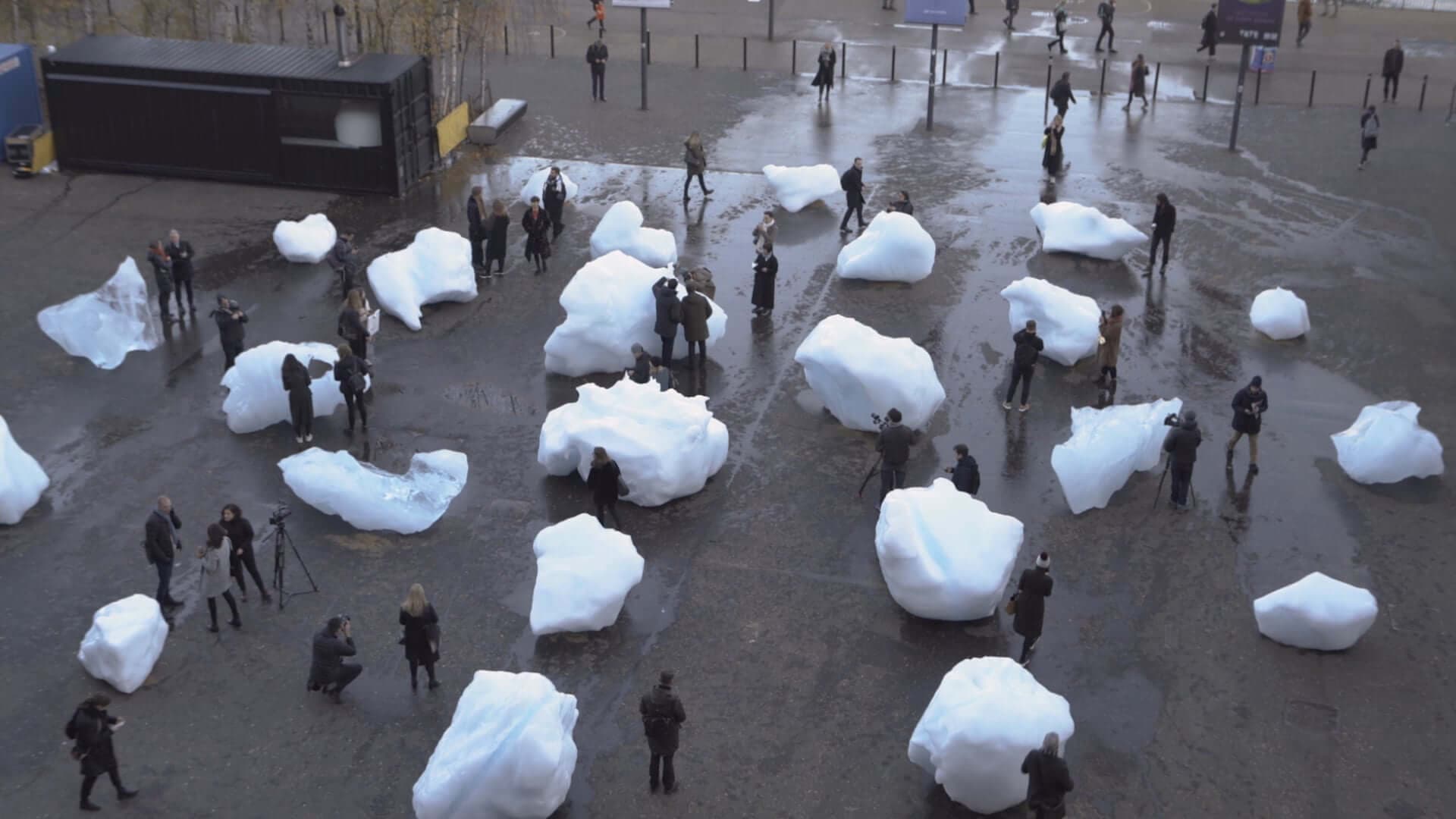 Olafur and Studio Wayne McGregor at Ice Watch