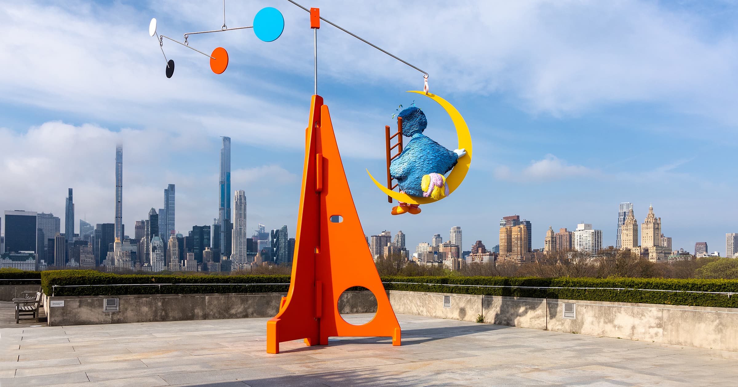 "I wanted Big Bird to have an agency." Alex Da Corte