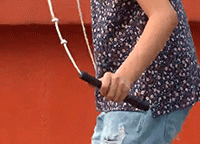 Francis Alÿs Children’s Game #22: Jump Rope