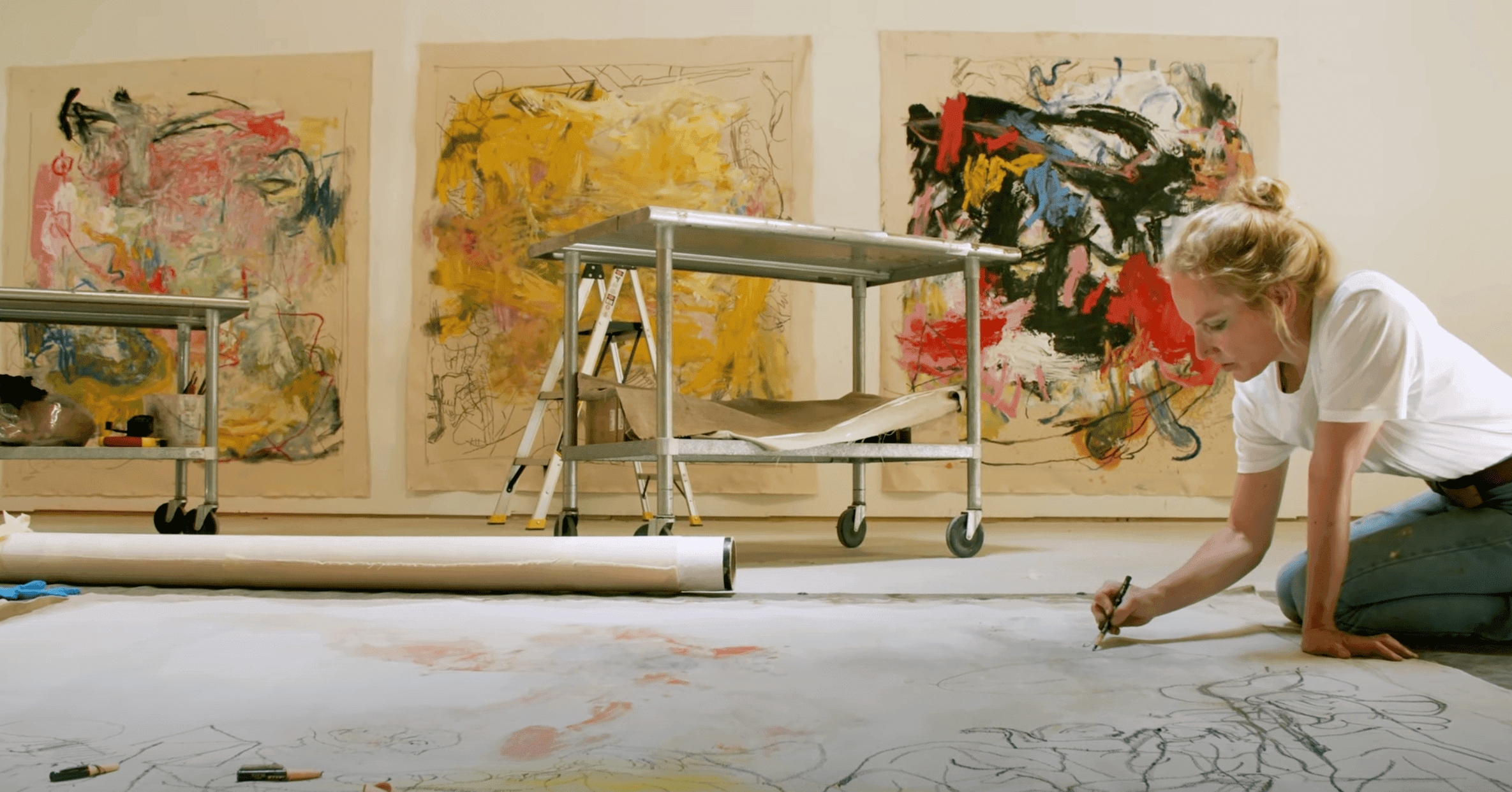 Rita Ackermann: In the Studio